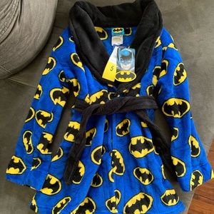 NWT DC Comics Batman’s Boys Size 5 Robe